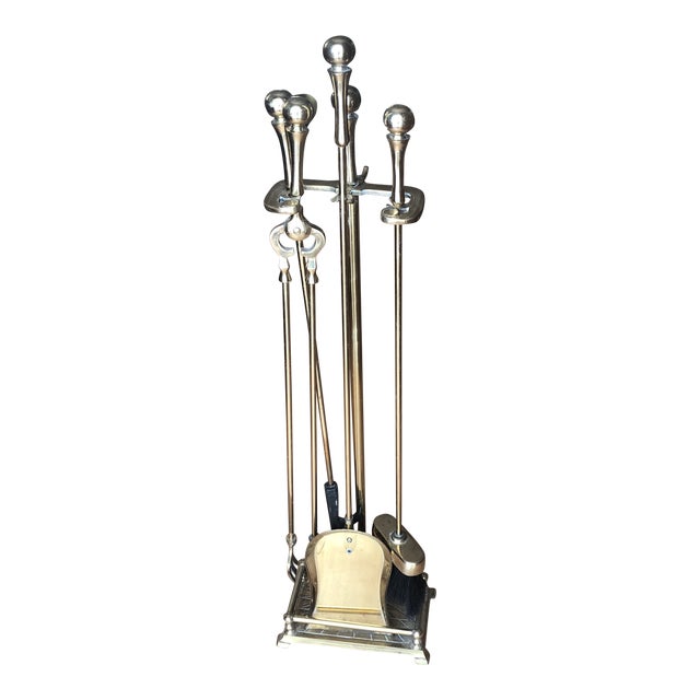 Traditional Brass Fireplace Accessories Chairish