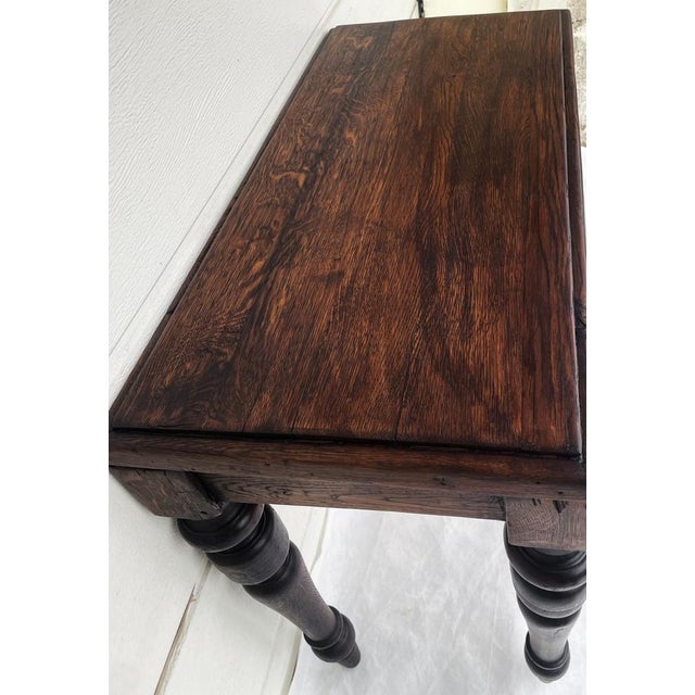 Antique Table in Oak, 1890s For Sale - Image 18 of 18