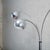 Metal Three-Light Floor Lamp attributed to Goffredo Reggiani, 1970s For Sale - Image 7 of 18