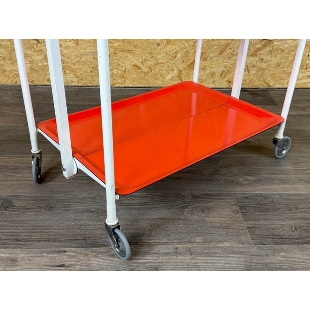 Vintage Space Age Serving Trolley, 1970s For Sale - Image 4 of 18