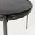 Italian Modern Round Black Wood and Metal Chair, 1980s For Sale - Image 11 of 18