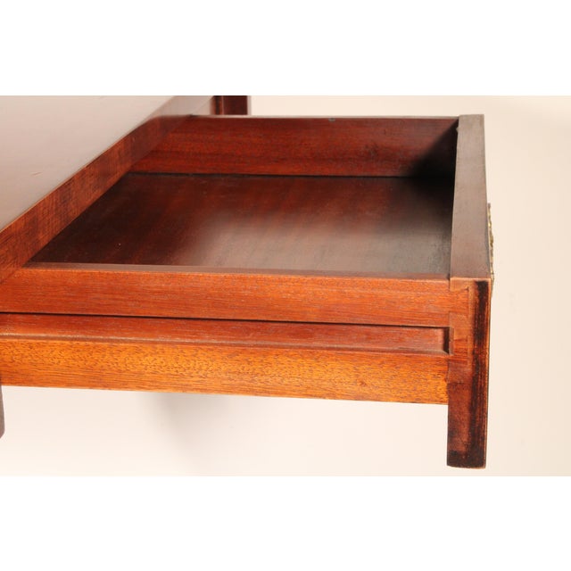 Russian Neo Classical Mahogany and Gilt Decorated Writing / Sofa Table For Sale - Image 11 of 11