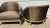 Elegant French Country Style Upholstered Club Chairs/Pair For Sale - Image 4 of 12