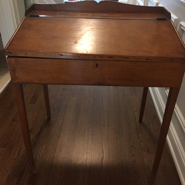 19th Century Antique Flip Top Desk Chairish