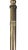 Metal Mid 20th Century Frederick Cooper Brass Bouillotte Lamp With Black Tole Shade, Chicago For Sale - Image 7 of 11