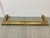 1990s Vintage Brass Fireplace Fender For Sale - Image 5 of 13