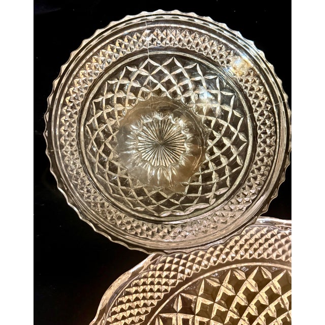 Mid 20th Century Wexford Glass Serving Set - 3 pcs For Sale - Image 10 of 10