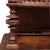 Brown English Jacobean Carved Oak Sideboard With Ornate Stained Glass C1900 For Sale - Image 8 of 16