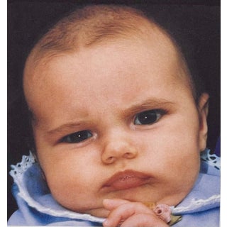 Jo Ann Callis, Vintage Hand Signed Color Photograph Digital Photo Baby Portrait Jo Ann Callis, 2000 For Sale