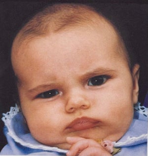 Jo Ann Callis, Vintage Hand Signed Color Photograph Digital Photo Baby Portrait Jo Ann Callis, 2000