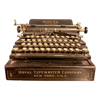 Royal Standard No 1 Typewriter, 1911 For Sale