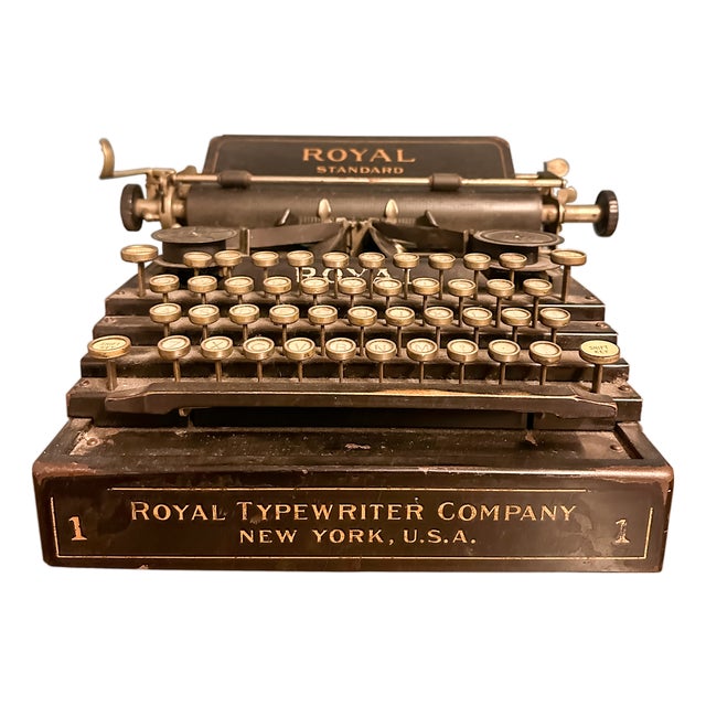 Royal Standard No 1 Typewriter, 1911 For Sale