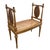 Made from giltwood and cane, we've had the caning replaced by an expert. A lovely addition to any room, or hotel suite....