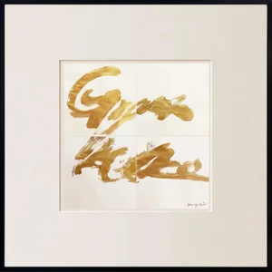 Sumi Ink Painting "Gratitude No.1" by Fanyu Lin