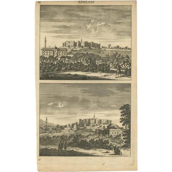 C. de Bruyn, Views of Ephesus, 1698, Paper For Sale