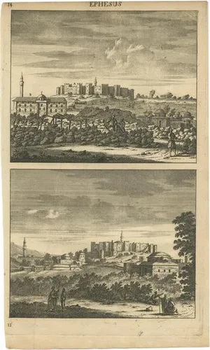 C. de Bruyn, Views of Ephesus, 1698, Paper