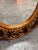 Mexican Rococo Revival Oval Gold Finish Wall Mirror, Late 20th Century For Sale - Image 9 of 12