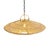 Modern Raw Wicker Discus Pendant Light Small For Sale - Image 4 of 9