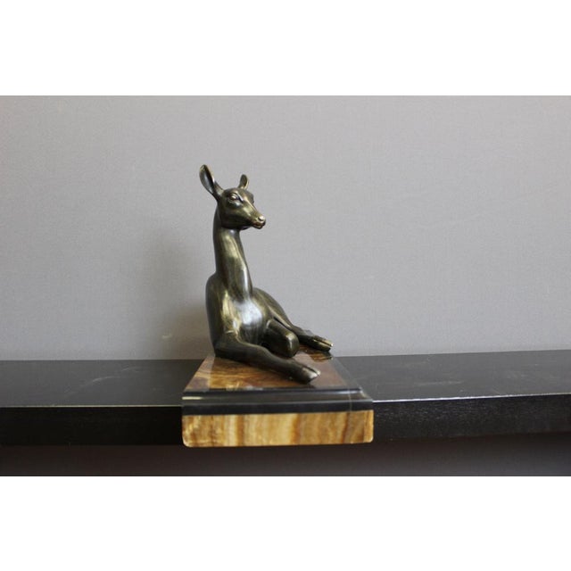 Irénée Rochard, Art Deco Antelope, 1920s, Babbitt For Sale - Image 8 of 15