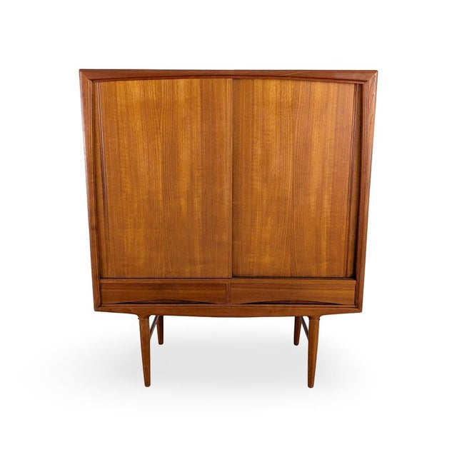 Mid-Century Teak Cabinet by Axel Christensen for ACO Furniture For Sale - Image 12 of 12
