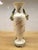 Cream Late 19th Century Figural Porcelain Vase with Napoleonic Figure For Sale - Image 8 of 10