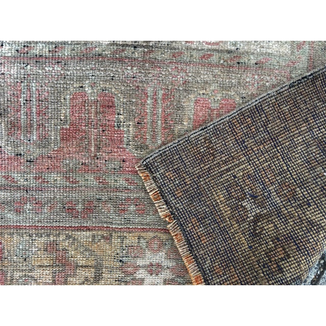 Naturel Handmade Vintage Floor Rug For Sale - Image 4 of 11