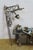 Vintage Handcrafted Metal Art Surgical Scene Sculpture Figurine Doctors Gift 13" For Sale - Image 11 of 18
