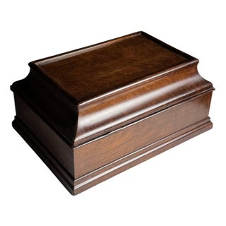 French Box in Mahogany For Sale