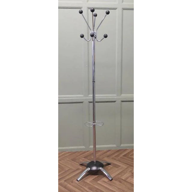 1970s Mid-Century Modern Sputnik Style Hat, Coat and Umbrella Stand, 1970s For Sale - Image 5 of 7