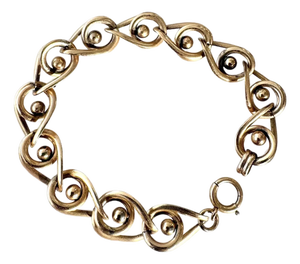 Vintage Gold Fill Chain Link Bracelet