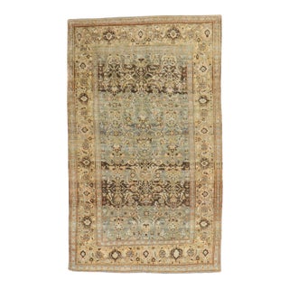 Antique Persian Bidjar Intermediate Rug - 4'7" x 7'2" For Sale