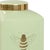 A small version of a traditional ceramic ginger jar by Wildwood Home in pistachio green, featuring a royal bee in metallic...