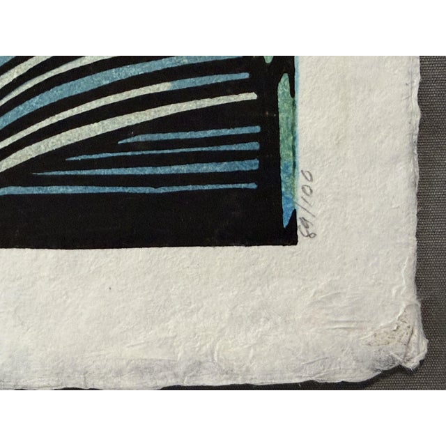 1970s Clifton Karhu, Kiridoshi-Gion, 1977, Silk-Screen For Sale - Image 5 of 9