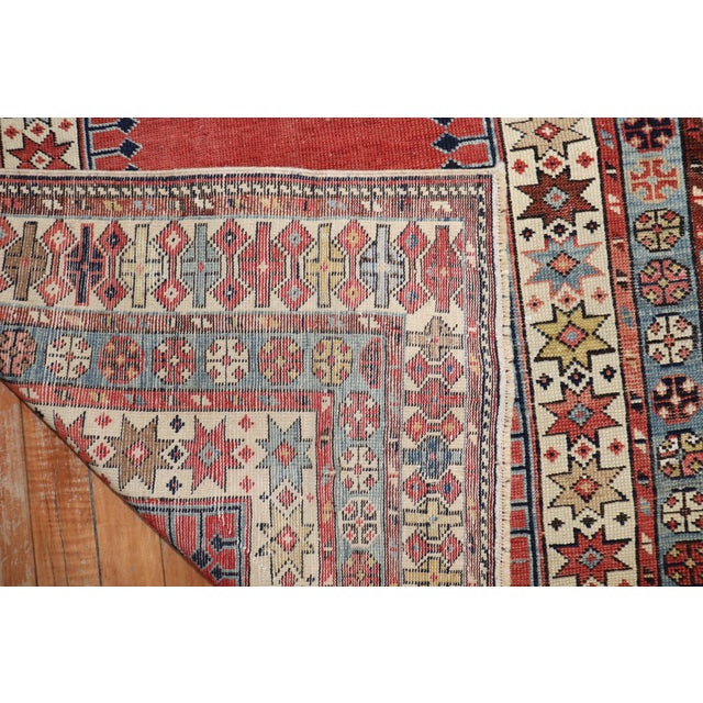 Early 20th Century 19th Century Antique Caucasian Shirvan Rug For Sale - Image 5 of 18