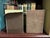 Art Nouveau Vintage Marble Stone Block Bookends With Metal Figure- a Pair For Sale - Image 3 of 9