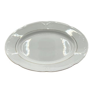 Vintage Baum Southington "Golden Rhapsody" Polish Oval Serving Platter For Sale