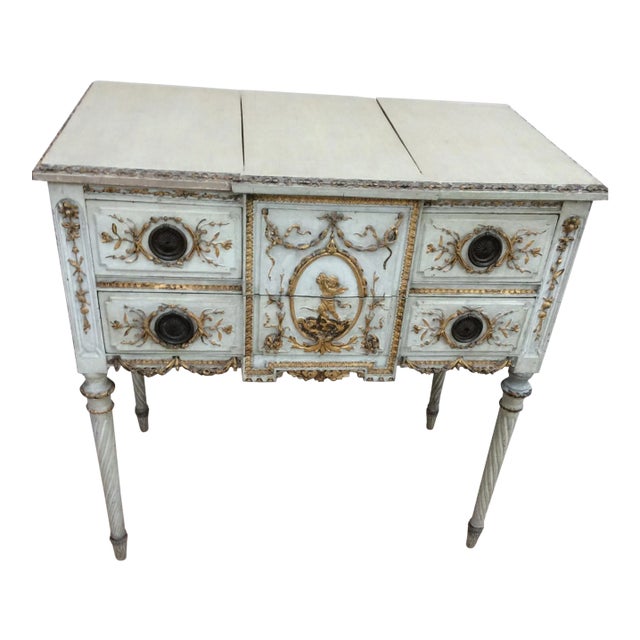 18th Century Italian Vanity Dressing Table For Sale