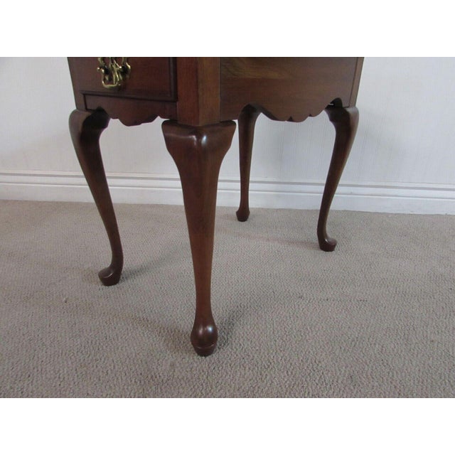 Pennsylvania House Cherry Queen Anne End Table 1 Drawer (a) Chairish