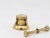 Brass Antique Vintage Brass Mortar and Pestle For Sale - Image 8 of 9