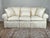 1980s Vintage Custom Ivory Upholstered Sofa by Stickley For Sale - Image 5 of 9