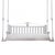 The Hanging Day Bed with Decorative Arch is a mixed material piece with vertical slats as a back. Ideal to be dressed with...