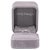 Indicolite Tourmaline Ring With Natural Diamond Accents: Solid 14k Gold, Size 6.75 For Sale - Image 4 of 10