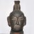 Daoist sage, official, or possibly a Buddhist acolyte. A large, thick and heavy cast iron statue of a head. Custom vintage...