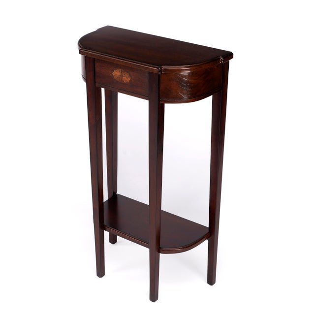 Wendell Console Table, Dark Brown For Sale - Image 11 of 11