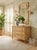 Vintage Tropical Rattan & Bamboo 3-Drawer Dresser With Sunburst Motif For Sale - Image 10 of 12