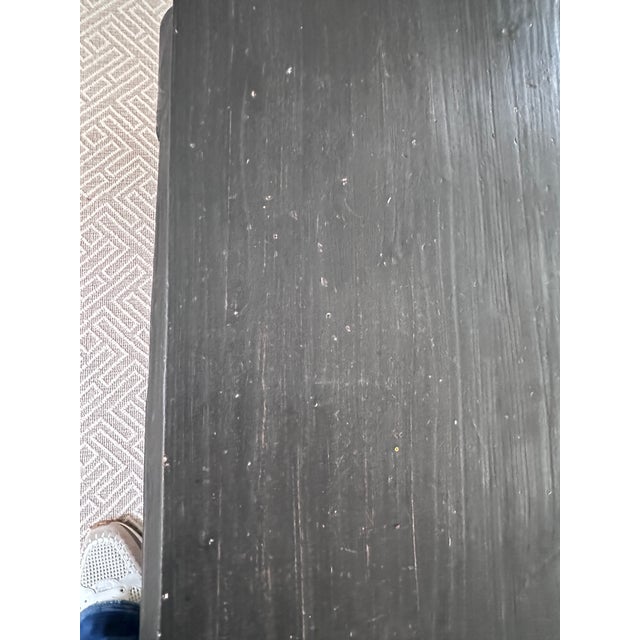 Reclaimed Wood Oversized Opium Coffee Table Sizable and stately yet rustic enough for casual family use. Ming legs paired...