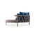Steel, Rope and Fabric Trampoline Outdoor Sofa by Patricia Urquiola for Cassina For Sale - Image 6 of 8