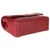 Red Chevron Calfskin Top Handle Flap Bag For Sale In New York - Image 6 of 9