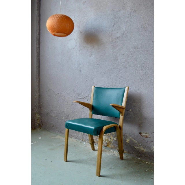 Steiner Bow Wood Lounge Chair from Steiner, 1950s For Sale - Image 4 of 16