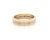Contemporary Mid 20th Century Cartier Vendome Louis 18k Tri Color Gold 4.8mm Band Ring w/Cert Size 56 US 7.5 For Sale - Image 3 of 7